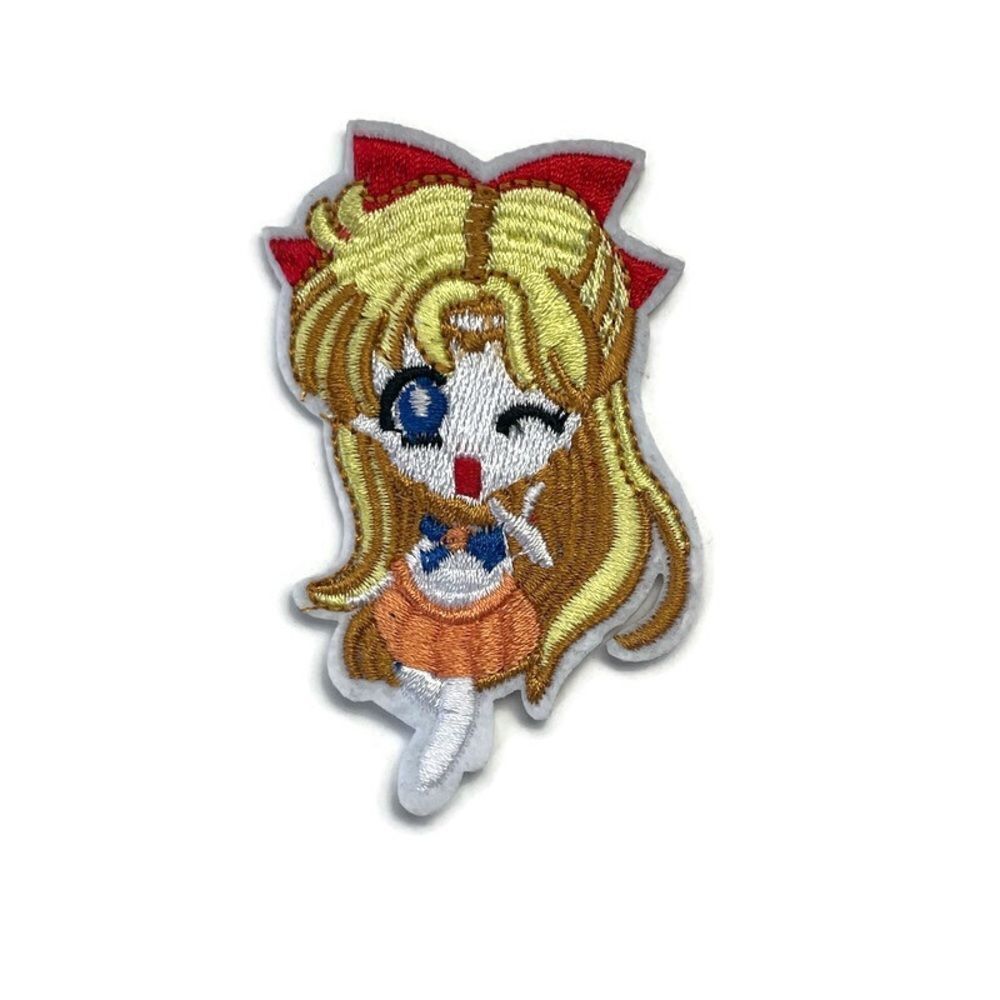 Sailor Moon Winking Embroidered Patch